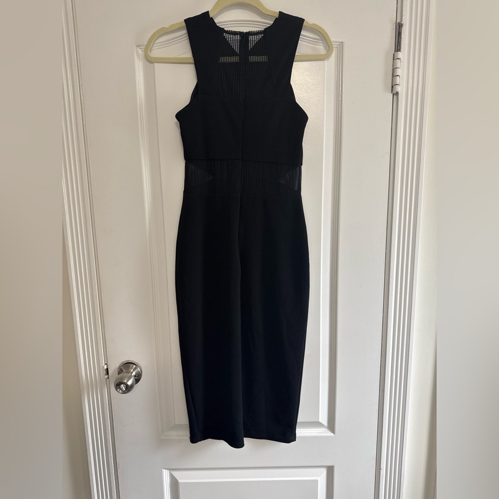 Chic Black Midi Dress